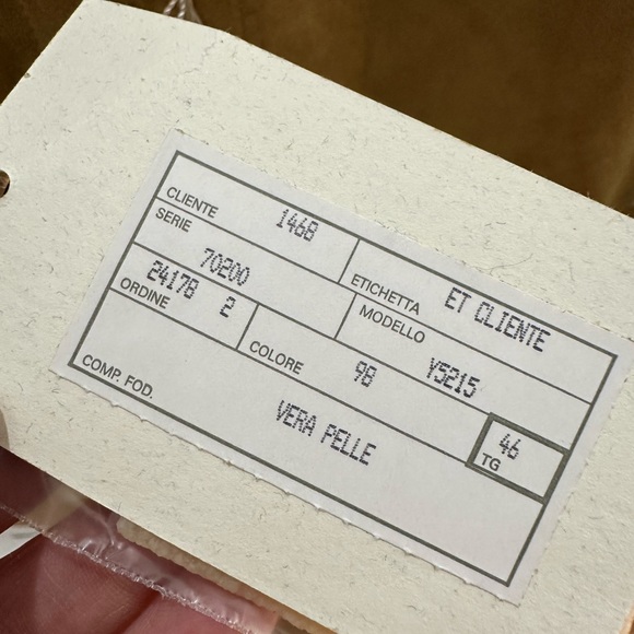 Vera Pelle Designer Leather Blazer - Picture 4 of 15